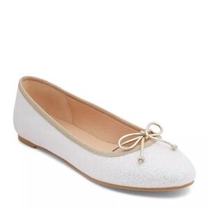 NIB Jack Rogers Serena Glitter Round Toe Ballet Flats